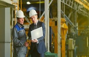 hard hats, laptop, industrial, cloud erp, march launch, 2019