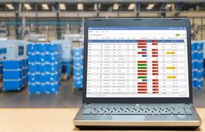 computer, laptop, warehouse, supplier portal