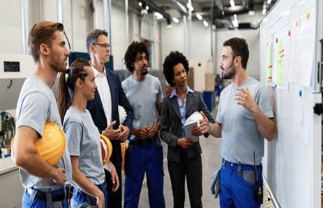 Labor retention in manufacturing, connected workforce