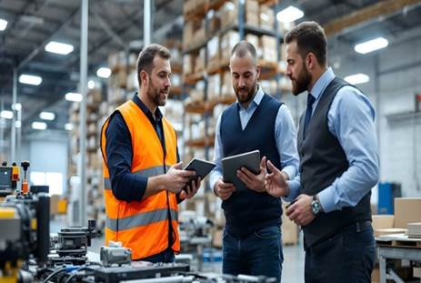 Planning and scheduling, manufacturing workers